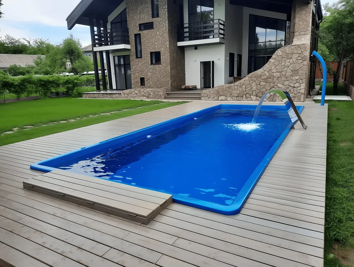 Композитный бассейн Laguna 9 — вид сверху в Иваново