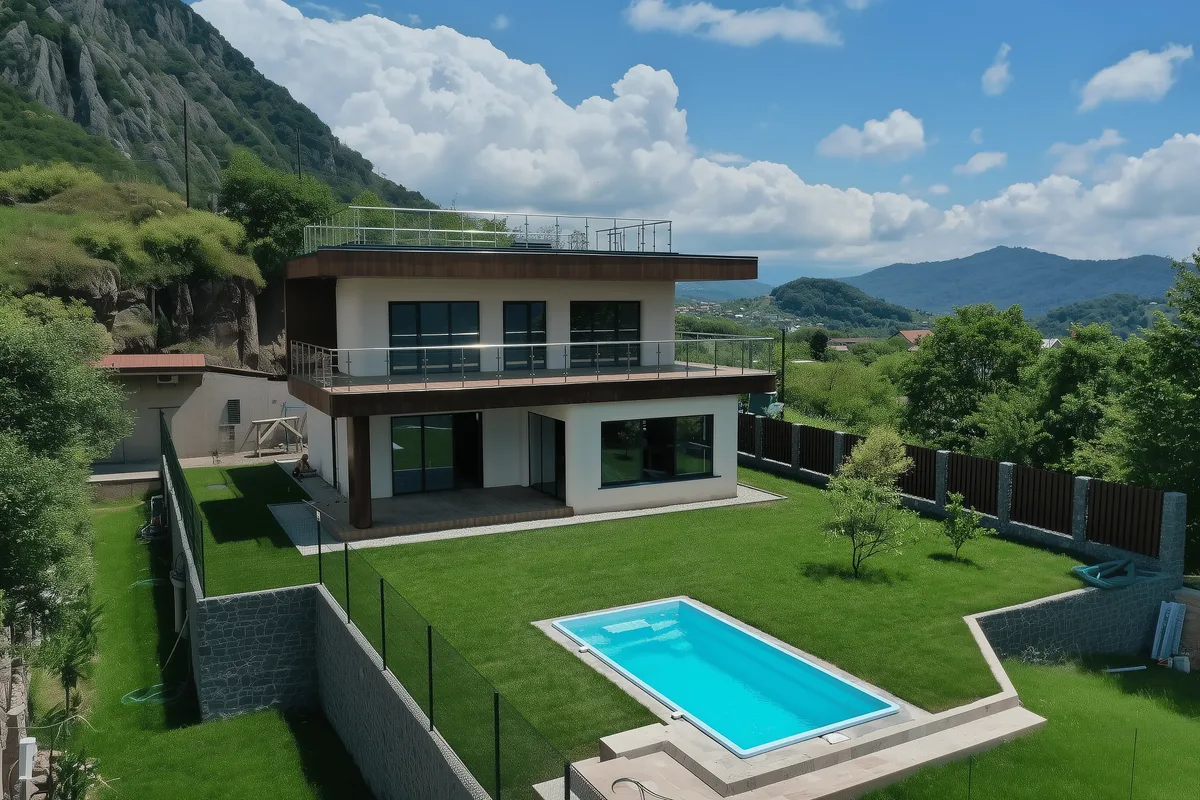 Композитный бассейн Laguna 6 — визуализация в Иваново