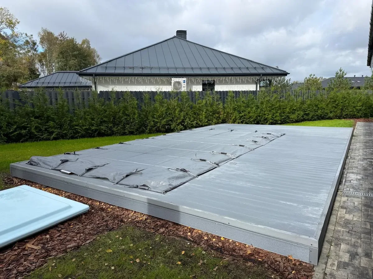 Покрывало Laguna Cover Mesh — установка в Иваново