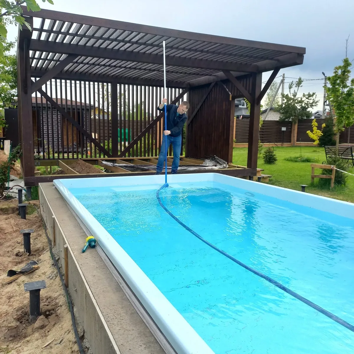 Копинговый бордюрный камень для бассейна Laguna в Иваново