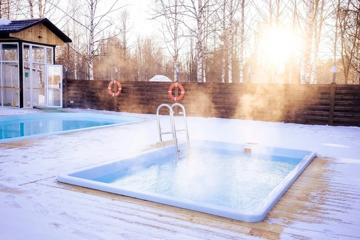 Композитный бассейн Laguna 4 — установка в Иваново