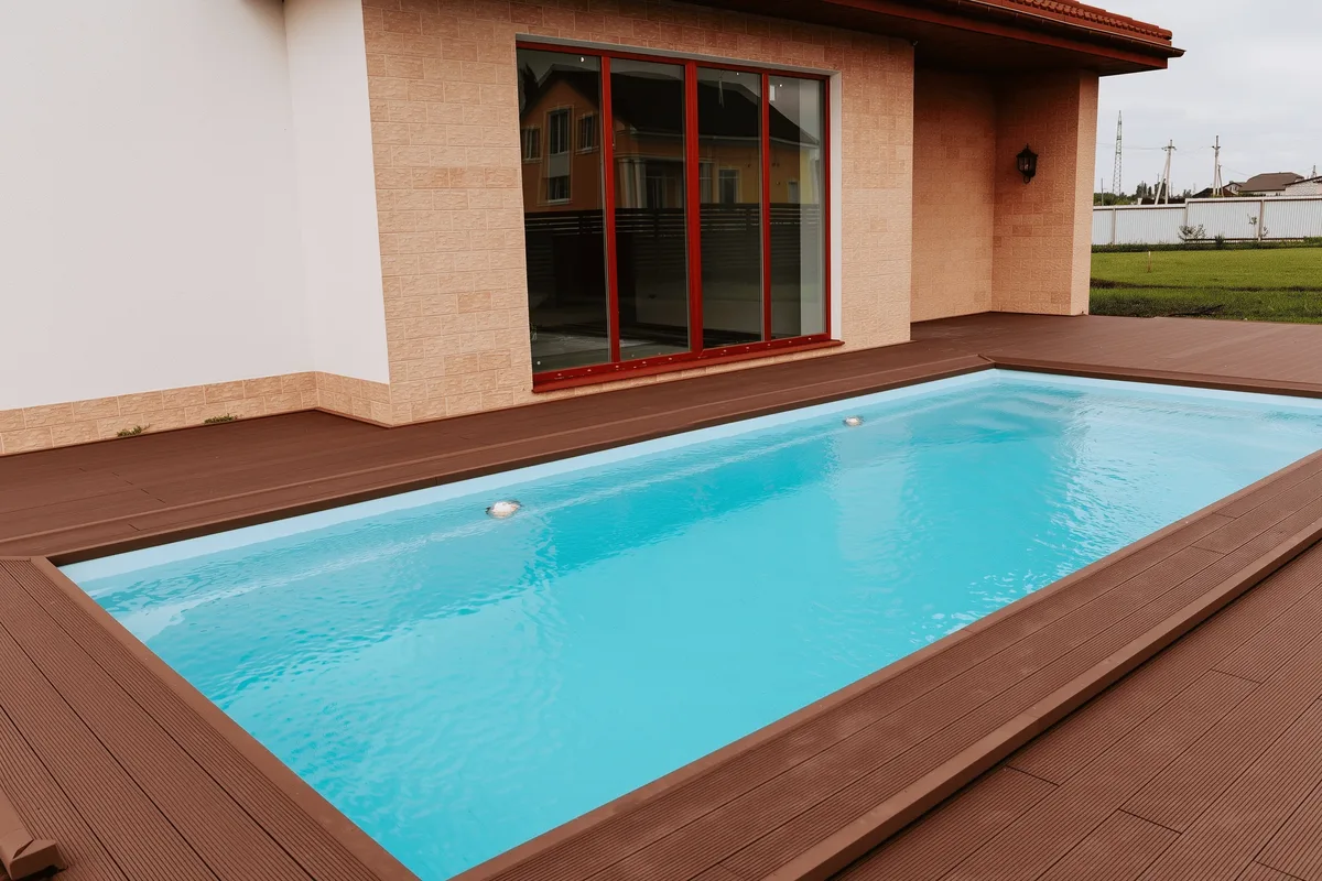 Композитный бассейн Laguna 8 — вид сверху в Иваново