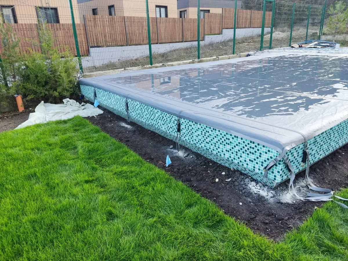 Батутное покрывало на бассейне в Иваново